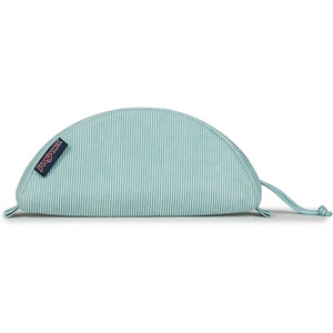 image:imageJanSport Luna Blue Compact Minimalist Semicircular PouchFaded Sage Corduroy