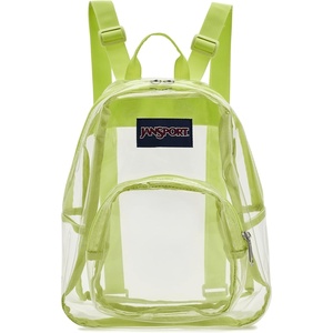 image:imageJanSport Mini Pack  Lightweight 10L Backpack with Adjustable Straps and Front Zipper Pocket  Perfect for Travel Concerts amp Everyday Use ClearCitron Lime
