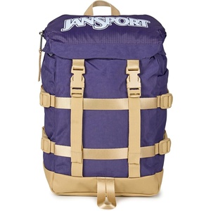 image:imageJanSport Mini Skip Pack  Compact Backpack with Main Compartment Side Water Bottle Pocket and Zippered Accessory Pocket Red TapeAmethyst Angst
