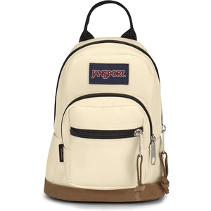 image:imageJanSport Right Pack Mini  Compact Backpack with Large Main Compartment Front Utility Pocket and Front Zippered Stash Pocket BlackCoconut