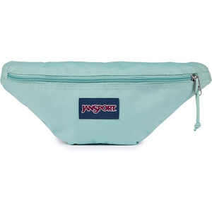 image:imageJanSport Swing Waistpack Fanny Pack  Stylish Durable Waist Bag with Adjustable Belt Main Zippered Pocket Travel Essentials BlackFaded Sage