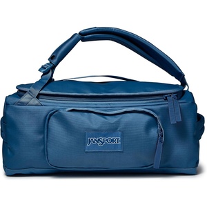 image:imageJansport Good Latitude 40L Convertible Duffel Backpack  Water Resistant 16 Inch Laptop Sleeve Luggage Trolley  Weekender Travel Bag Smokey GritElemental Blue