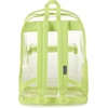 image:imageJanSport 255L Clear Pack  Large Transparent Mesh Bottom Clear  Stadium Class and Festival Approved with Water Bottle PocketCitron Lime