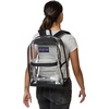 image:imageJanSport 255L Clear Pack  Large Transparent Mesh Bottom Clear  Stadium Class and Festival Approved with Water Bottle PocketClear