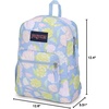 image:imageJanSport 26L Cross Town Backpack  12 inch Classic Daypack Red Hippie DaysAutumn Tapestry Hydrangea