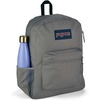 image:imageJanSport 26L Cross Town Backpack  12 inch Classic Daypack Red Hippie DaysGraphite Grey