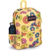 image:imageJanSport 26L Cross Town Backpack  12 inch Classic Daypack Red Hippie DaysPower to the Flower
