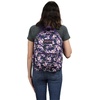 image:imageJanSport 26L Cross Town Backpack  12 inch Classic Daypack Red Hippie DaysPurple Petals