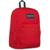 image:imageJanSport 26L Cross Town Backpack  12 inch Classic Daypack Red Hippie DaysRed Tape