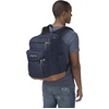 image:imageJanSport Cool Backpack with 15inch Laptop Sleeve  Large Computer Bag Rucksack with 2 Compartments Ergonomic Straps Navy  Ergonomic Straps Waterbottle Pocket Campus Weekender Travel RucksackNavy