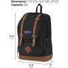 image:imageJanSport Cortlandt Laptop Backpack Deep Juniper 15 Laptop SleeveSynthetic Leather Shoulder Computer Bag with Large Compartment Padded Straps Rucksack for Men WomenRusset Red