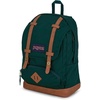 image:imageJanSport Cortlandt Laptop Backpack Deep Juniper 15 Laptop SleeveSynthetic Leather Shoulder Computer Bag with Large Compartment Padded Straps Rucksack for Men WomenDeep Juniper