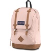 image:imageJanSport Cortlandt Laptop Backpack Deep Juniper 15 Laptop SleeveSynthetic Leather Shoulder Computer Bag with Large Compartment Padded Straps Rucksack for Men WomenMisty Rose