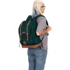 image:imageJanSport Cortlandt Laptop Backpack Deep Juniper 15 Laptop SleeveSynthetic Leather Shoulder Computer Bag with Large Compartment Padded Straps Rucksack for Men WomenDeep Juniper