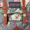 image:imageJanSport Cortlandt Laptop Backpack Deep Juniper 15 Laptop SleeveSynthetic Leather Shoulder Computer Bag with Large Compartment Padded Straps Rucksack for Men WomenGrey Bouquet