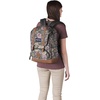 image:imageJanSport Cortlandt Laptop Backpack Deep Juniper 15 Laptop SleeveSynthetic Leather Shoulder Computer Bag with Large Compartment Padded Straps Rucksack for Men WomenBoho Floral Gra