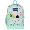 image:imageJanSport Cross Town Plus Backpack  Large Main Compartment Side Water Bottle Pocket 15Inch Padded Laptop Sleeve  Color Blocked  Mahogany HazeApple Orchard Magic