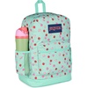 image:imageJanSport Cross Town Plus Backpack  Large Main Compartment Side Water Bottle Pocket 15Inch Padded Laptop Sleeve  Color Blocked  Mahogany HazeApple Orchard Magic
