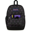 image:imageJanSport Cross Town Plus Backpack  Large Main Compartment Side Water Bottle Pocket 15Inch Padded Laptop Sleeve  Color Blocked  Mahogany HazeBad Bows