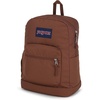 image:imageJanSport Cross Town Plus Backpack  Large Main Compartment Side Water Bottle Pocket 15Inch Padded Laptop Sleeve  Color Blocked  Mahogany HazeBasic Brown
