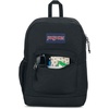 image:imageJanSport Cross Town Plus Backpack  Large Main Compartment Side Water Bottle Pocket 15Inch Padded Laptop Sleeve  Color Blocked  Mahogany HazeBlack