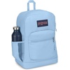 image:imageJanSport Cross Town Plus Backpack  Large Main Compartment Side Water Bottle Pocket 15Inch Padded Laptop Sleeve  Color Blocked  Mahogany HazeBlue Dusk