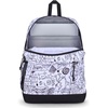 image:imageJanSport Cross Town Plus Backpack  Large Main Compartment Side Water Bottle Pocket 15Inch Padded Laptop Sleeve  Color Blocked  Mahogany HazeBroken Broadcast