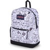 image:imageJanSport Cross Town Plus Backpack  Large Main Compartment Side Water Bottle Pocket 15Inch Padded Laptop Sleeve  Color Blocked  Mahogany HazeBroken Broadcast
