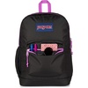 image:imageJanSport Cross Town Plus Backpack  Large Main Compartment Side Water Bottle Pocket 15Inch Padded Laptop Sleeve  Color Blocked  Mahogany HazeColor Blocked Black