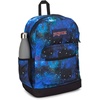 image:imageJanSport Cross Town Plus Backpack  Large Main Compartment Side Water Bottle Pocket 15Inch Padded Laptop Sleeve  Color Blocked  Mahogany HazeCyberspace Galaxy