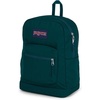 image:imageJanSport Cross Town Plus Backpack  Large Main Compartment Side Water Bottle Pocket 15Inch Padded Laptop Sleeve  Color Blocked  Mahogany HazeDeep Juniper