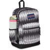 image:imageJanSport Cross Town Plus Backpack  Large Main Compartment Side Water Bottle Pocket 15Inch Padded Laptop Sleeve  Color Blocked  Mahogany HazeDigi Tie Dye Black