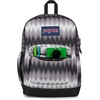 image:imageJanSport Cross Town Plus Backpack  Large Main Compartment Side Water Bottle Pocket 15Inch Padded Laptop Sleeve  Color Blocked  Mahogany HazeDigi Tie Dye Black