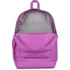 image:imageJanSport Cross Town Plus Backpack  Large Main Compartment Side Water Bottle Pocket 15Inch Padded Laptop Sleeve  Color Blocked  Mahogany HazeDigital Fuchsia