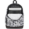 image:imageJanSport Cross Town Plus Backpack  Large Main Compartment Side Water Bottle Pocket 15Inch Padded Laptop Sleeve  Color Blocked  Mahogany HazeDoodle Dots