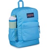 image:imageJanSport Cross Town Plus Backpack  Large Main Compartment Side Water Bottle Pocket 15Inch Padded Laptop Sleeve  Color Blocked  Mahogany HazeElectric Azul