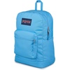 image:imageJanSport Cross Town Plus Backpack  Large Main Compartment Side Water Bottle Pocket 15Inch Padded Laptop Sleeve  Color Blocked  Mahogany HazeElectric Azul