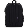 image:imageJanSport Cross Town Plus Backpack  Large Main Compartment Side Water Bottle Pocket 15Inch Padded Laptop Sleeve  Color Blocked  Mahogany HazeElectric Bolts