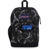 image:imageJanSport Cross Town Plus Backpack  Large Main Compartment Side Water Bottle Pocket 15Inch Padded Laptop Sleeve  Color Blocked  Mahogany HazeElectric Bolts