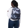 image:imageJanSport Cross Town Plus Backpack  Large Main Compartment Side Water Bottle Pocket 15Inch Padded Laptop Sleeve  Color Blocked  Mahogany HazeEvent Horizon