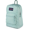 image:imageJanSport Cross Town Plus Backpack  Large Main Compartment Side Water Bottle Pocket 15Inch Padded Laptop Sleeve  Color Blocked  Mahogany HazeFaded Sage