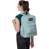 image:imageJanSport Cross Town Plus Backpack  Large Main Compartment Side Water Bottle Pocket 15Inch Padded Laptop Sleeve  Color Blocked  Mahogany HazeFaded Sage