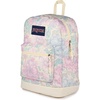 image:imageJanSport Cross Town Plus Backpack  Large Main Compartment Side Water Bottle Pocket 15Inch Padded Laptop Sleeve  Color Blocked  Mahogany HazeFaded Tapestry