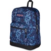 image:imageJanSport Cross Town Plus Backpack  Large Main Compartment Side Water Bottle Pocket 15Inch Padded Laptop Sleeve  Color Blocked  Mahogany HazeGhostly Florals