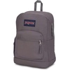 image:imageJanSport Cross Town Plus Backpack  Large Main Compartment Side Water Bottle Pocket 15Inch Padded Laptop Sleeve  Color Blocked  Mahogany HazeGraphite Grey
