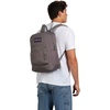 image:imageJanSport Cross Town Plus Backpack  Large Main Compartment Side Water Bottle Pocket 15Inch Padded Laptop Sleeve  Color Blocked  Mahogany HazeGraphite Grey