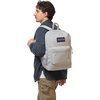 image:imageJanSport Cross Town Plus Backpack  Large Main Compartment Side Water Bottle Pocket 15Inch Padded Laptop Sleeve  Color Blocked  Mahogany HazeGrounded Grey