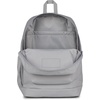 image:imageJanSport Cross Town Plus Backpack  Large Main Compartment Side Water Bottle Pocket 15Inch Padded Laptop Sleeve  Color Blocked  Mahogany HazeGrounded Grey