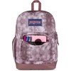 image:imageJanSport Cross Town Plus Backpack  Large Main Compartment Side Water Bottle Pocket 15Inch Padded Laptop Sleeve  Color Blocked  Mahogany HazeIce Dye Mahogany