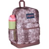 image:imageJanSport Cross Town Plus Backpack  Large Main Compartment Side Water Bottle Pocket 15Inch Padded Laptop Sleeve  Color Blocked  Mahogany HazeIce Dye Mahogany